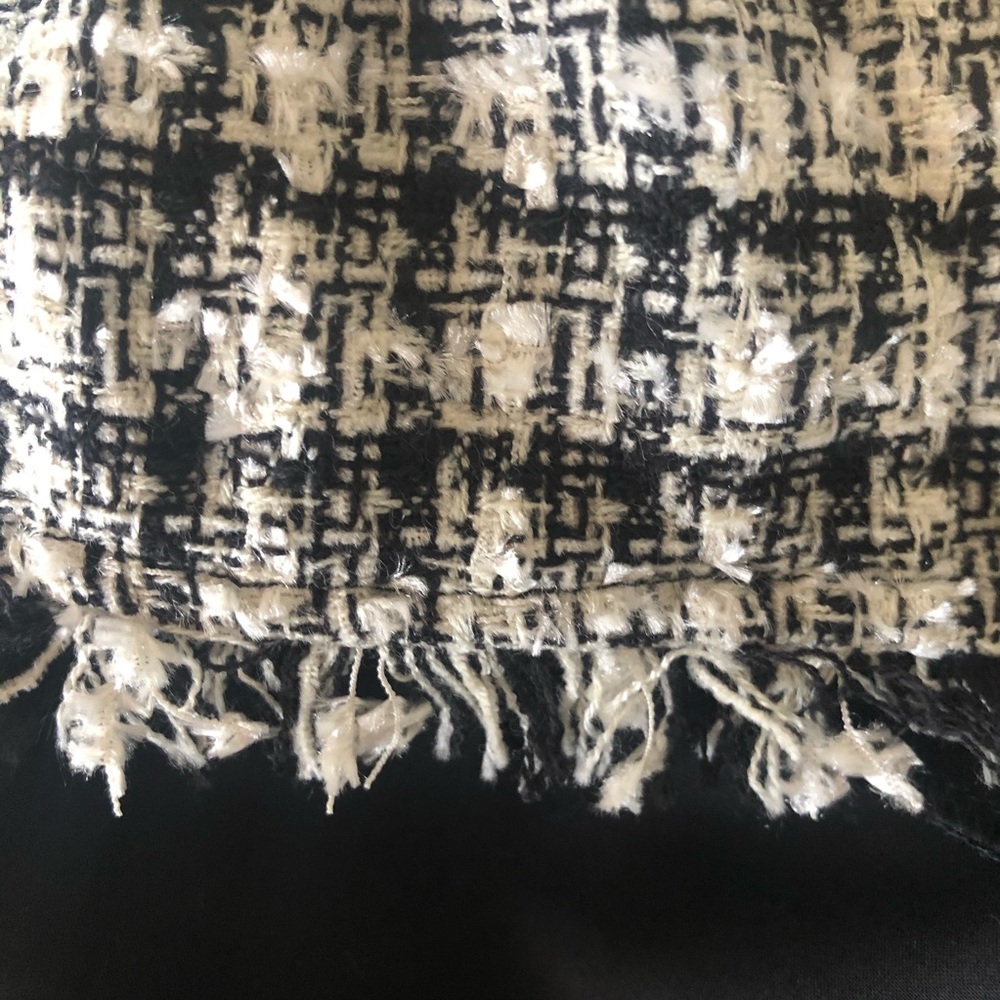 2xHPπNWT ELIZA J Black & White Tweed Dress - Picture 11 of 13